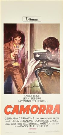 Ciriello Averardo CAMORRA locandina originale, prima edizione italiana 1972....