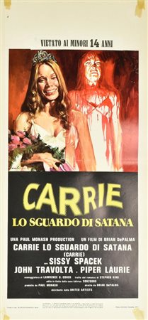 Ciriello Averardo CARRIE LO SGUARDO DI SATANA locandina originale, prima...