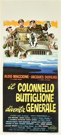 IL COLONNELLO BUTTIGLIONE DIVENTA GENERALE locandina originale, prima...