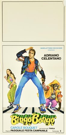 Casaro Renato BINGO BONGO locandina originale, prima edizione italiana 1970....