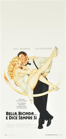 BELLA, BIONDA.. E DICE SEMPRE SI locandina originale, prima edizione italiana...