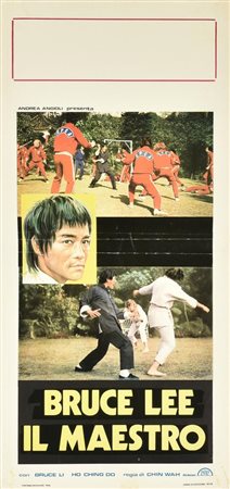 BRUCE LEE IL MAESTRO locandina originale, 1978. Cinestampa Internazionale...