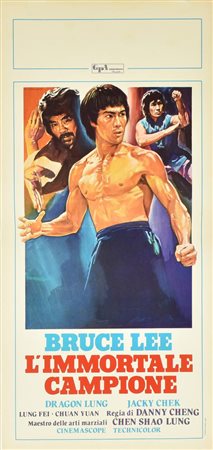 Tarantelli Ezio BRUCE LEE L'IMMORTALE CAMPIONE locandina originale. FOTOCROM...