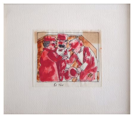 Franz Borghese, bozzetto