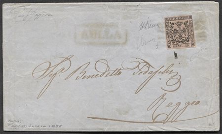 Antichi Stati Italiani - Ducato di Modena -  Lettera (2c)