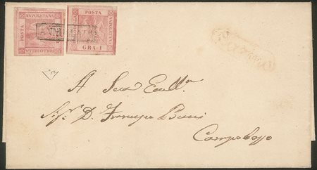 Antichi Stati Italiani   Napoli   Involucro di lettera