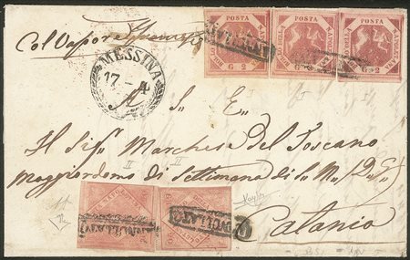 Antichi Stati Italiani - Napoli - Lettera da Napoli 19 APR.1860