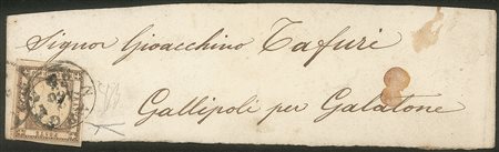 Antichi Stati Italiani - Province Napoletane - 1861 - 1/2 grano bistro bruno (18)