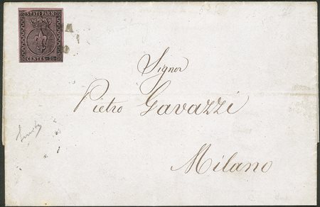 Antichi Stati Italiani - Parma - Lettera da PARMA 2 LUGLIO del 1853
