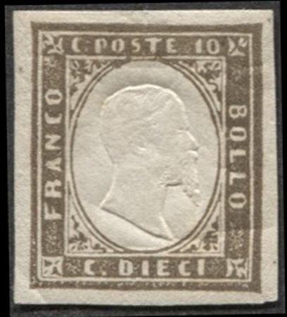 Antichi Stati Italiani - Sardegna - 10 cent (14Cf)