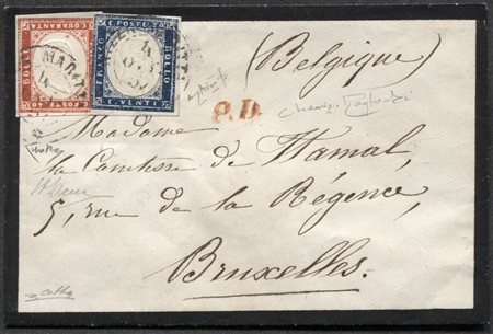 Antichi Stati Italiani - Sardegna - Bustina (16A + 15Aa)