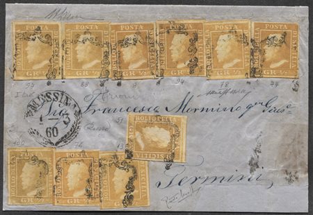 Antichi Stati Italiani - Sicilia - Lettera (1b + 1a + 1e)