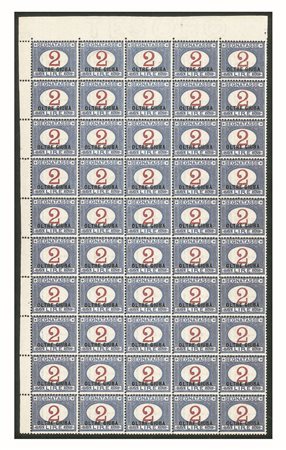 Colonie - Oltre Giuba - 1925 - 2 lire segnatasse soprastampati (9)