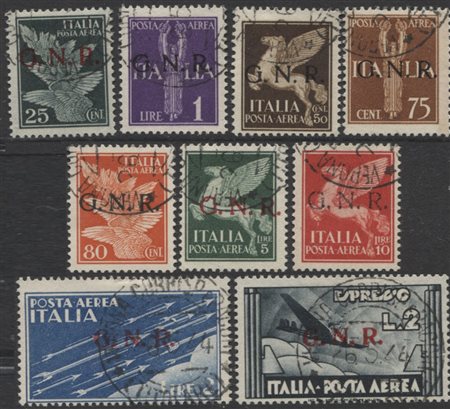 RSI - G.N.R. Verona -  Posta Aerea (A 117/125)