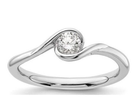 ANELLO IN ORO 3,04 GR CON DIAMANTE NATURALE - 1004 NAT 18K