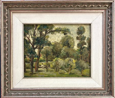 Luigi Prada Milano 1899 - Segrate (MI) 1989 Milano, il parco