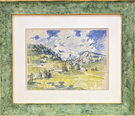 Domenico de Bernardi Besozzo (VA) 1892 – 1963 Paesaggio