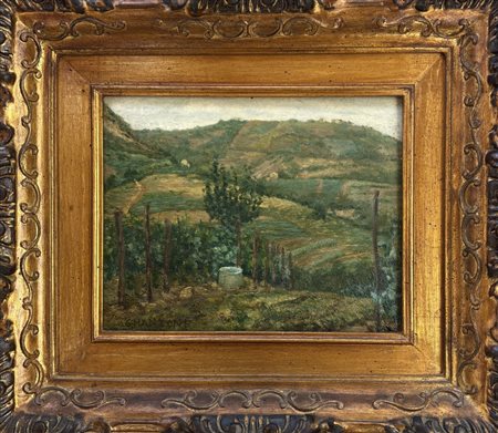 Giuseppe Manzone Asti 1887 – 1983 Torino Vigneti in Monferrato