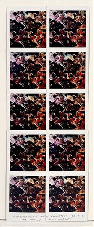 MAURIZIO GALIMBERTI, 15,5 X 29 cm, Titolo: "InquietudineWithFlowers" Mosaico...