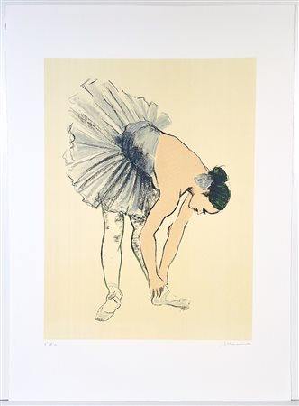 FRANCESCO MESSINA, 50 X 70 cm, Litografia su carta esemplare PDA