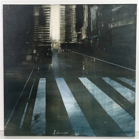 CANCOGNI AGOSTINO, 50 X 50 cm, olio su tela