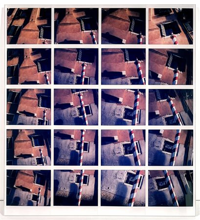 MAURIZIO GALIMBERTI, 39 X 43 cm, ”Movimento ritmico veneziano" Lambda sotto...