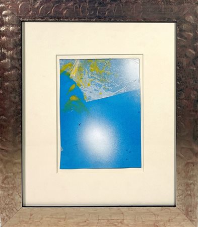 ODDINO GUARNIERI, 19 X 14 cm, tecnica mista su carta, autentica dell'artista...