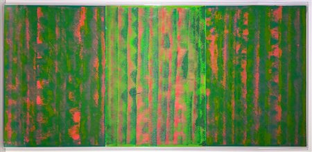 PAOLO MASI, 70 X 150 cm, tecnica mista su cartone, anno 2012, firma e anno a...