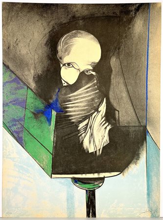 GIANNI DOVA, 93 X 68 cm, Tecnica: Litografia a 4 coloriAnno: 1978/79Firma:...