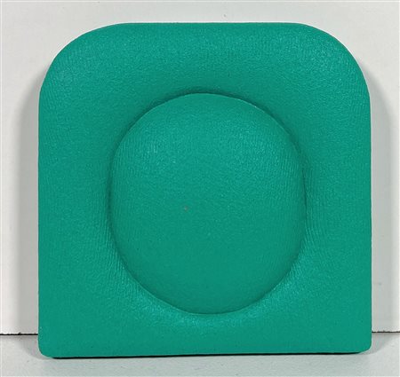 SAMUELE VENTANNI, 10 X 10 cm, ”Introiezione verde circle", acrilico su tela...