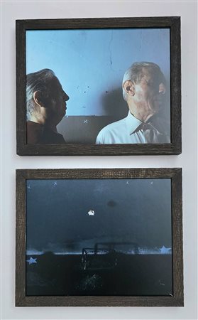 MICHELE ZAZA, due foto 24 x 30 cm cadauna, ( 48 x 60 cm ), “ germinazione...