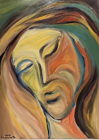 ANTONIO CANNATA, 50 X 70 cm, olio e acrilico su tela del 2010, Firma e anno...