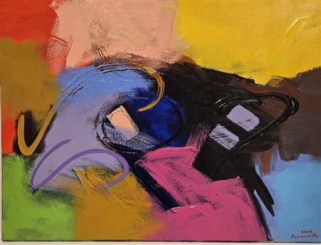 ANTONIO CANNATA, 80 X 60 cm, olio e acrilico su tela del 2006, Firma e anno...