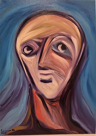 ANTONIO CANNATA, 50 X 70 cm, olio e acrilico su tela del 2010, Firma e anno...