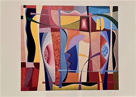 ROBERTO MINIATI, 50 X 70 cm, Litografia a colori, Firma in basso a destra...