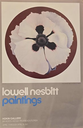 LOWELL NESBITT, 91 X 60 cm, Manifesto originale