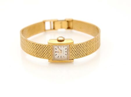 Omega da polso da donna in oro Oro giallo 750/000. Peso complessivo gr....