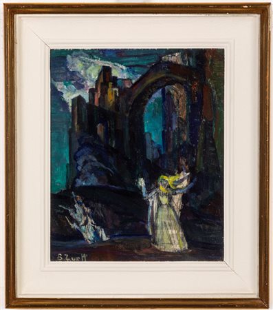 Boris Zueff (Novočerkassk 1893 - Milano 1978)  - Composizione, 1968