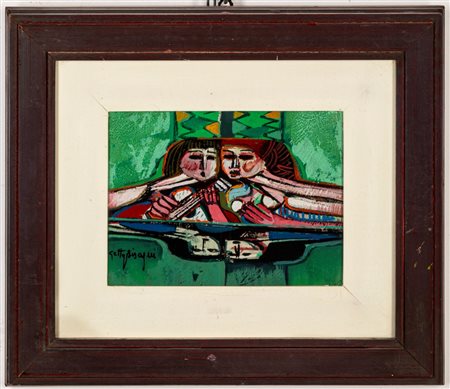 Getty Bisagni (Bettola 1931 - 2021)  - Coppia Musicale, 1980
