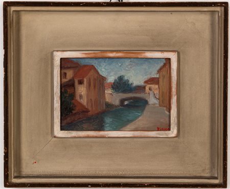 Salvatore Blasco (Catania 1910 - Milano 1999)  - La cascina dei Panni Milano, 1951