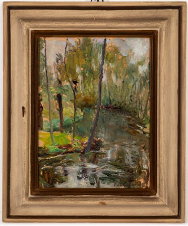 Carlo Zanfronini (Mantova 1897 - 1976)  - Bosco,  