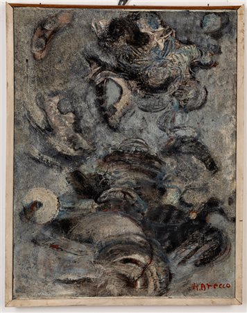 Raffaele Arecco (Celle Ligure 1916 - 1988)  - Concetto uomo, 1969