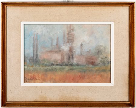 Franco Baraldi (Ro 1929 - 1995)  - Raffineria Shell, 1968