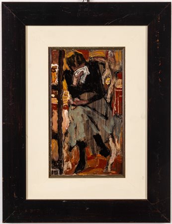 Gianni  Vagnetti (Firenze 1897 - 1956)  - Addolorata, 1952