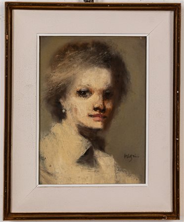 Nando Negri (Parma 1922 - 2013)  - Piccolo ritratto per Anna, 1969