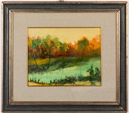 Daniele Scaglioni (Montagnana di Serramazzoni  1949)  - Paesaggio,  