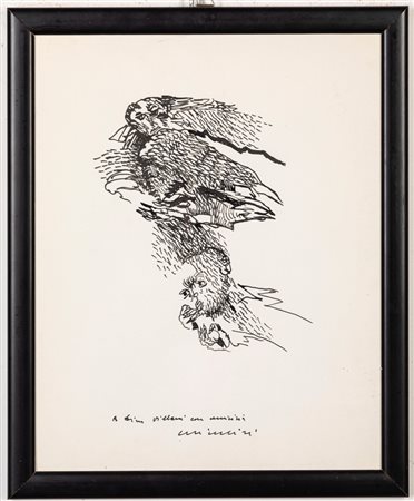 Remo Brindisi (Roma 1918 - Lido di Spina 1996)  - Volo,  