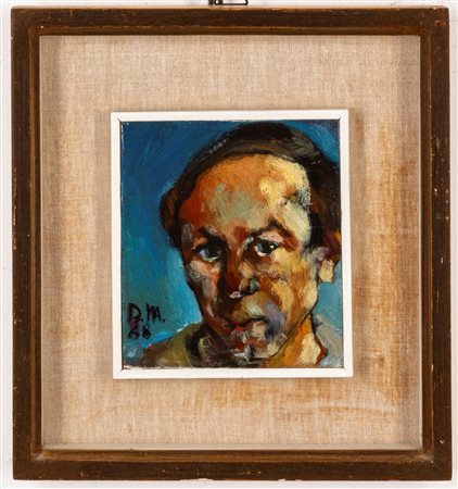Mario Daolio (1930 - 2018)  - Autoritratto, 1968