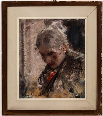 Lino  Baccarini (Gonzaga  1893 - Milano 1973)  - La nonna,  