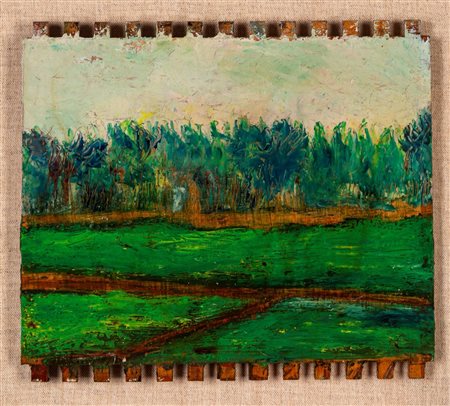 Giovanni D'Anzi (Milano 1906 - Santa Margherita Ligure 1974)  - Paesaggio,  